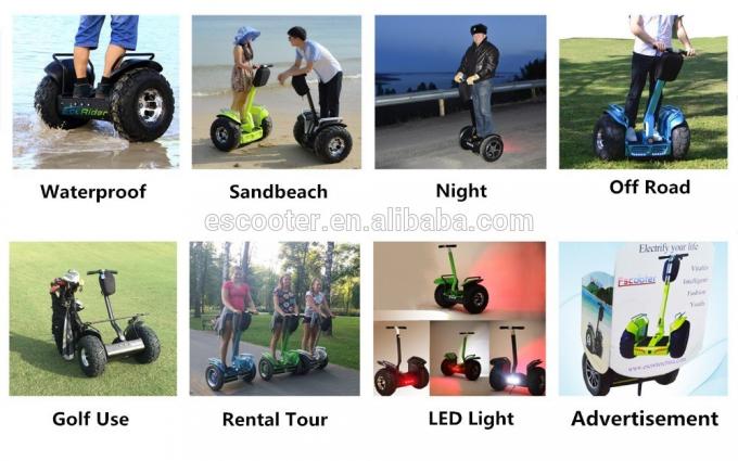 Char électrique de bonne qualité X2, transporteur personnel d'EcoRider outre de scooter de route