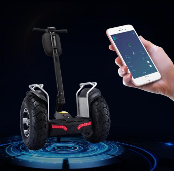 Scooter électrique de équilibrage de batterie de Samsung de double du scooter 1266wh 72V de mobilité de scooter de l'individu 4000W sans brosse électrique en gros de char