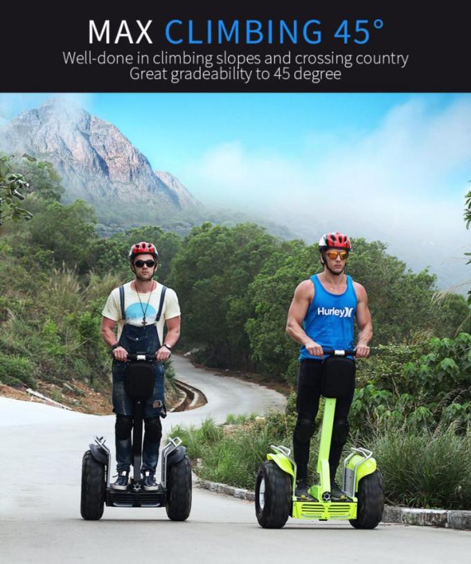 Scooter électrique de équilibrage de batterie de Samsung de double du scooter 1266wh 72V de mobilité de scooter de l'individu 4000W sans brosse électrique en gros de char